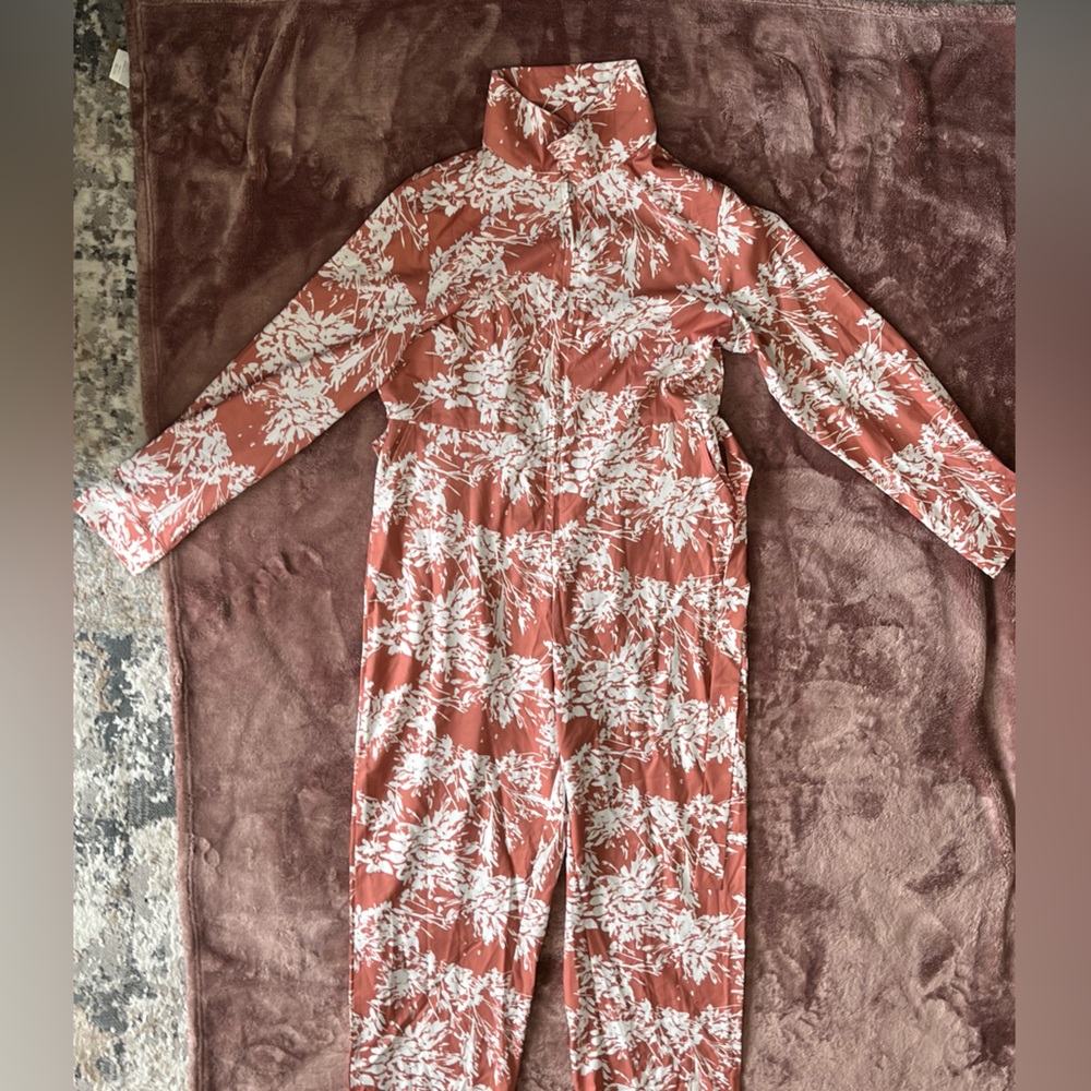 Floral Pink Jumpsuit